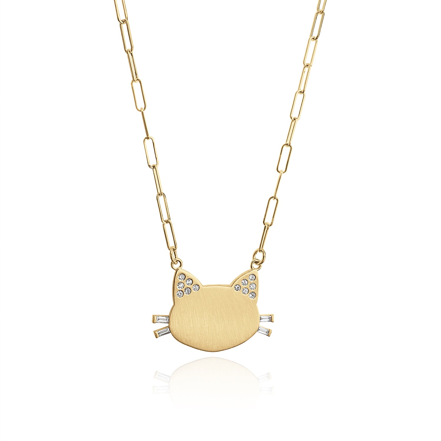 Gold Cat Necklace – atelierdivin